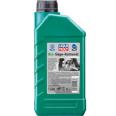 Liqui Moly Bio Kettensägenöl Kettenöl auf pflanzlicher Basis 1L