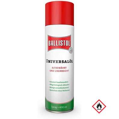 Ballistol Universalöl Spray Dose reinigt unweltschonend 400ml