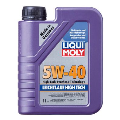 Liqui Moly Leichtlauf High Tech 5W 40 Premium Leichtlaufmotoröl 1L