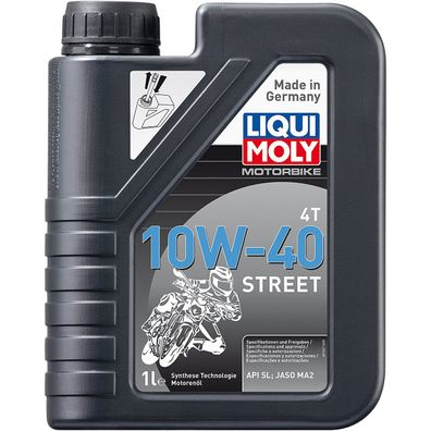 Liqui Moly Motorbike 4T 10W 40 Street High Performance Motoröl 1L