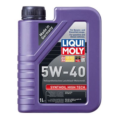 Liqui Moly Synthoil High Tech 5W 40 Vollsynthetisches Premium Öl 1L