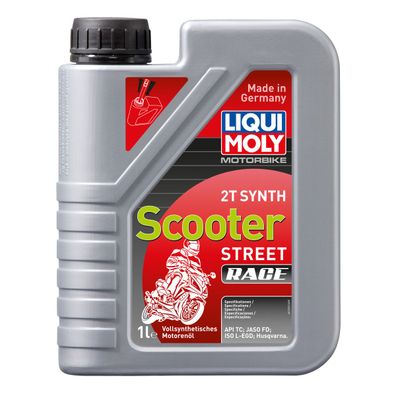 Liqui Moly Motorbike 2T Synth Scooter Street Race Vollsynthetisch 1L