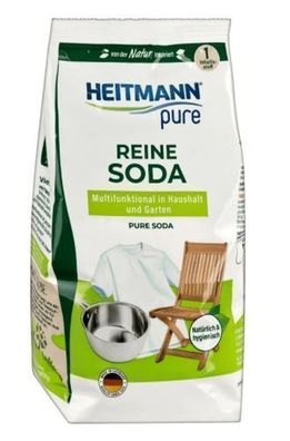 Heitmann Reine Soda 500g - Natronpulver für effektive Reinigung