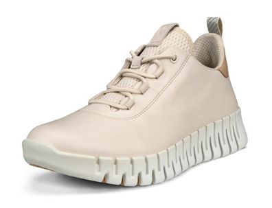 ECCO Gruuv W Damen Halbschuhe Sneaker rose beige limestone powder Glattleder