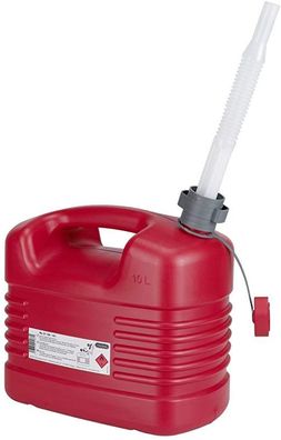 Kraftstoffkanister Pressol mit flexiblem Auslauf Farbe rot 10000ml