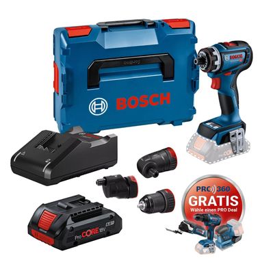 Bosch Akkuschrauber GSR 18V-90 FC mit 1x Akku ProCORE 4 Ah Sonderangebot