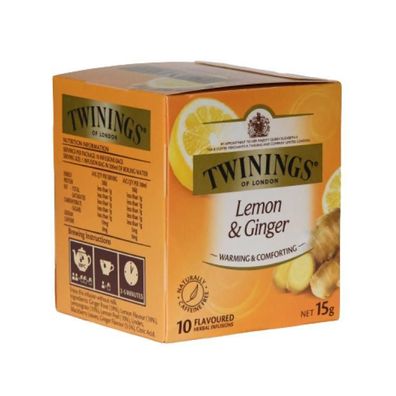 Twinings Lemon & Ginger Teebeutel 10 St