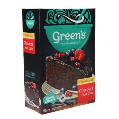 Green's Chocolate Mud Cake Mix 530 g