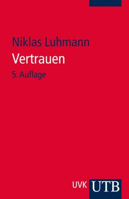 Vertrauen, Niklas Luhmann