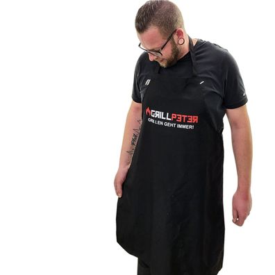 Grillpeter Kochschürze Grillschürze Küchenschürze für Männer und Frauen