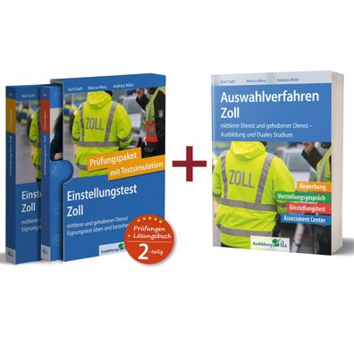 Paket - Einstellungstest + Auswahlverfahren Zoll, Kurt Guth