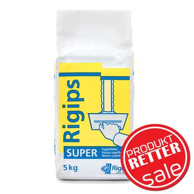 AKTION - Rigips SUPER Fugenfüller 5kg Beutel