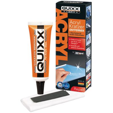 QUIXX Acryl Kratzer Entferner für Acryl und Plexiglas Oberflächen