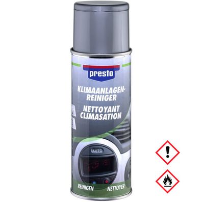 Presto Klimaanlagenreiniger Reinigung und Lufterfrischung 400ml