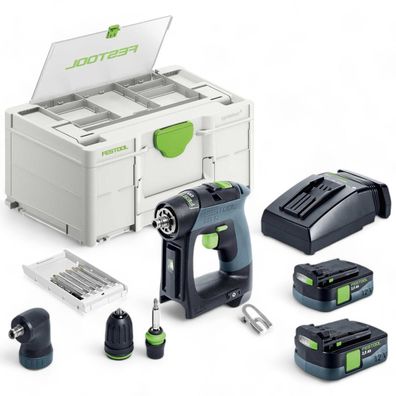 Festool Akku-Bohrschrauber 12V CXS 12 2,5-Set