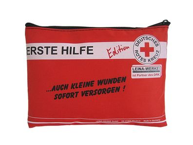 Leina KFZ Mobiles Erste-Hilfe-Set in der Farbe rot 185x130mm