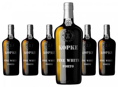 6 x Kopke Fine White Port