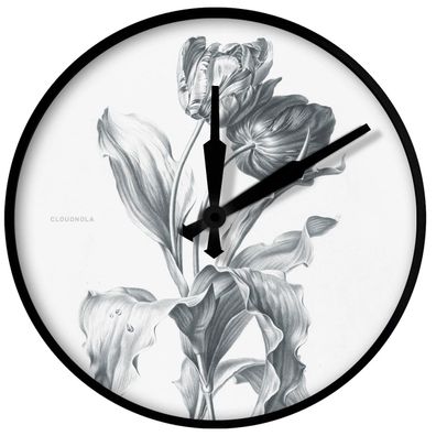 Cloudnola Wanduhr Flower Pierre François Legrand Tulpe SKU0165