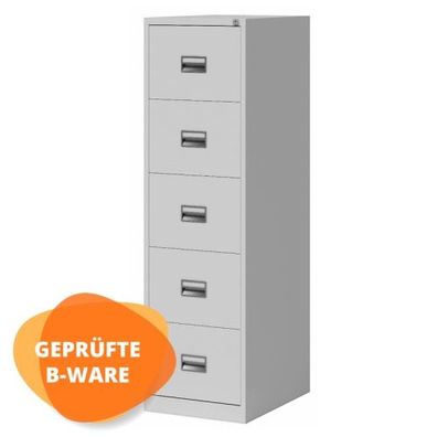 Bisley ECO Hängeregistraturschrank mit 5 Schubladen, einbahnig