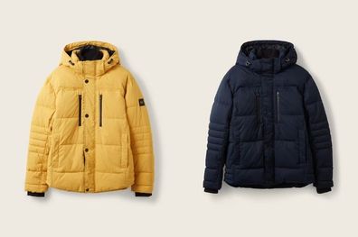 TOM TAILOR PUFFER JACKET WITH HOOD Herren Jacke