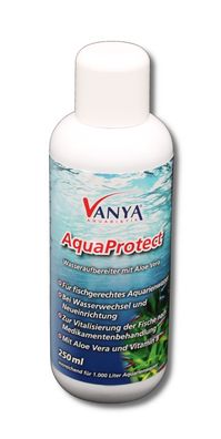 VANYA AquaProtect 250 ml Wasseraufbereiter f. fischgerechtes Wasser (31,92€/1l)