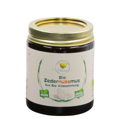 Naturezon Bio Zedernussmus – 100% rein, wöchentliche Produktion, Vorbestellung