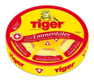 Tiger Emmentaler Schmelzkäse 140g