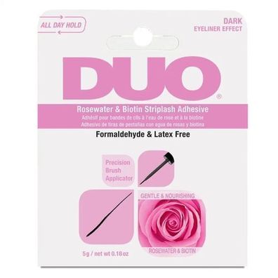 Ardell Duo Rosenwasser & Biotin Wimpernkleber, Dunkle Formel