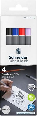 Schneider Brushpen Paint-It 070 Premium Pinselstifte Kalligraphie versch. Sets