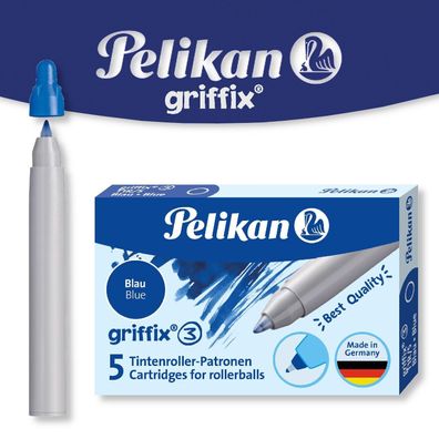 Pelikan Patronen Griffix 3 Twist Tintenpatronen Tintenschreiber Patronenroller