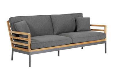 Gartensofa Zalongo mit Kissen 187x86x77 cm