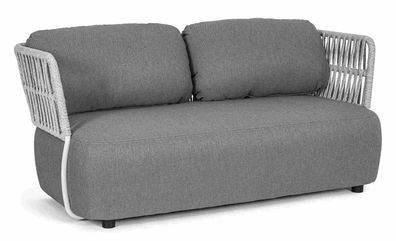 Sofa Palmer aus Aluminium, Grau 167x86x79 cm