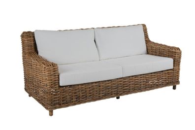 Gartensofa Rossvik mit Kissen 203x89x87 cm