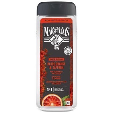 Le Petit Marseillais 4-in-1 Duschgel - Rote Orange & Safran 400ml