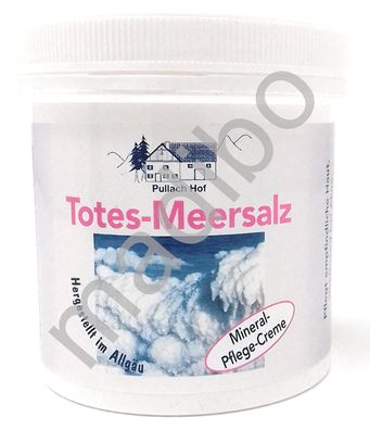 3,16 Euro pro 100ml Totes Meer Salz-Creme 250ml - Allgäu - Pullach Hof