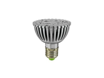 Omnilux PAR-20 230V E-27 4x1 LEDs grün