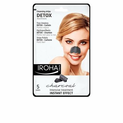 Iroha Nature Detox Nose Strips Remove Blackheads 5 Einheiten