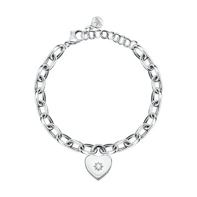 Love bracelet Heart with Dolcevita SAUB11 crystal