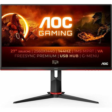 AOC Gaming Q27G2U BK LED-Monitor LEDMonitor 68 6 AOC6 AOC 6 cm (27")