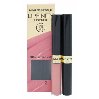 Max Factor Lipfinity Lip Colour - 006 Always Delicate