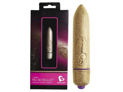 ROCKS OFF Mini-Vibrator Ammunition for Love Precious Golden Passion