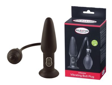 Malesation Inflatable Butt Plug with Vibration