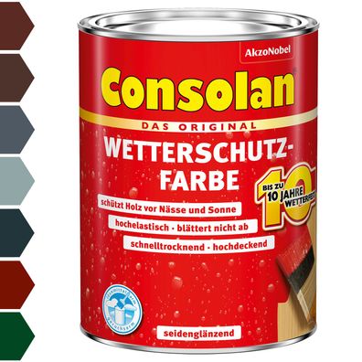 Consolan Wetterschutzfarbe 2,5 L