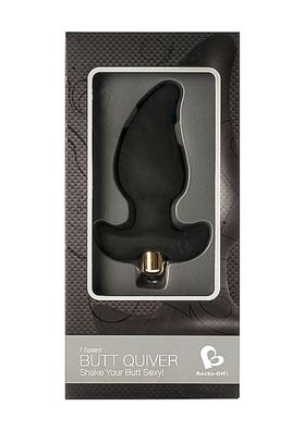 Rocks Off - Buttplug Quiver Analplug mit Vibrator - schwarz