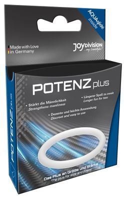 Potenz Plus Ring Transparent gr??e S