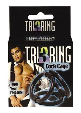 Tri Ring Cock Cage