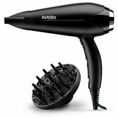 Babyliss Turbo Smooth 2200 W Haartrockner D572DE ? schwarz ? silber