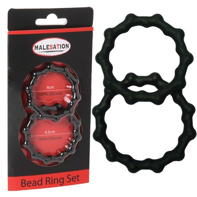 Malesation Bead Ring Set