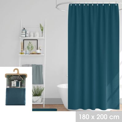 Urban Living Duschvorhang "DARK Saphire" Dusch-Vorhang 153308 blau