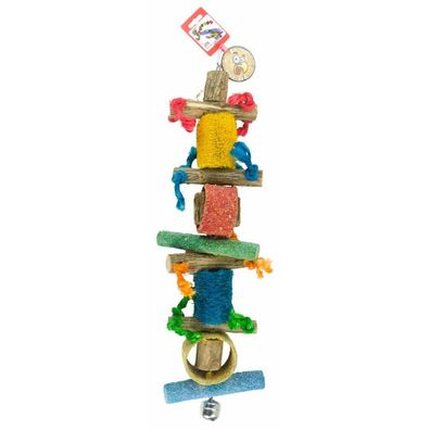 Birrdeeez Jumbo Macaw # 1 Parrot Rope Toy